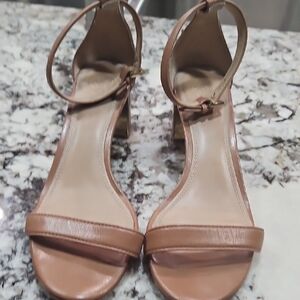 Tory Burch Tan Heeled Sandals
